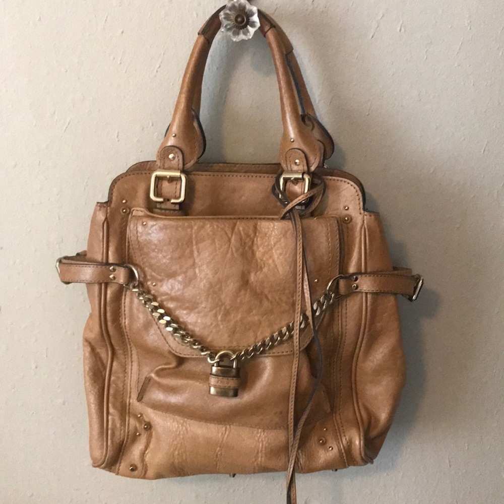 Authentic Chloe Lock Handbag